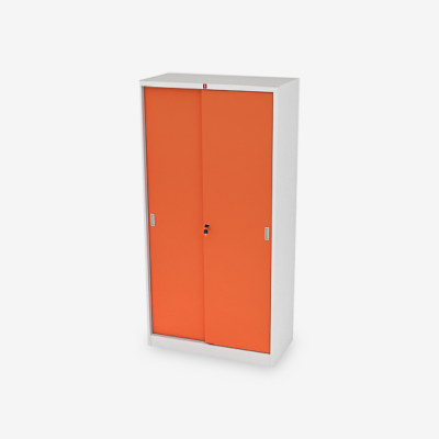 ตู้บานเลื่อนทึบสูง ยี่ห้อ Luckyworld รุ่น KSS-914