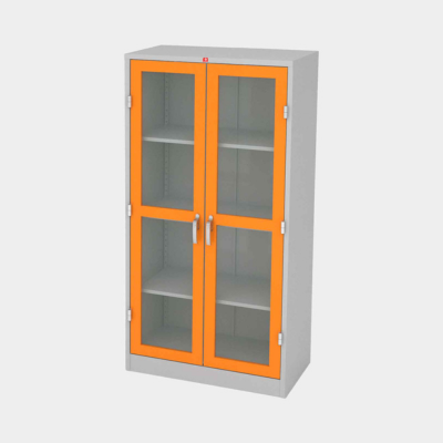 ตู้บานเปิดกระจกสูง ยี่ห้อ Luckyworld รุ่น KWG-183