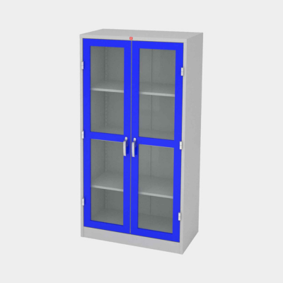 ตู้บานเปิดกระจกสูง ยี่ห้อ Luckyworld รุ่น KWG-183