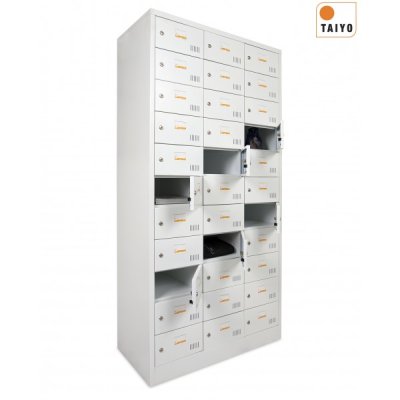 ตู้ล็อคเกอร์ 33 ประตูบานทึบ ยี่ห้อ TAIYO รุ่น LK33KN