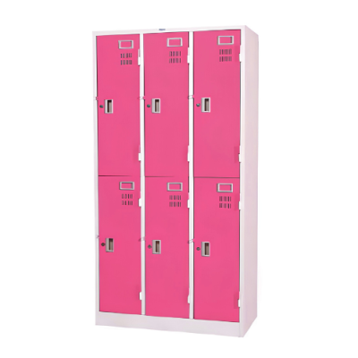 ตู้ล็อกเกอร์ 6 ประตู กุญแจอิสระ ยี่ห้อ WELCO รุ่น WLK006