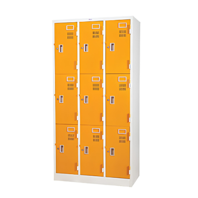 ตู้ล็อกเกอร์ 9 ประตู กุญแจอิสระ ยี่ห้อ WELCO รุ่น WLK009
