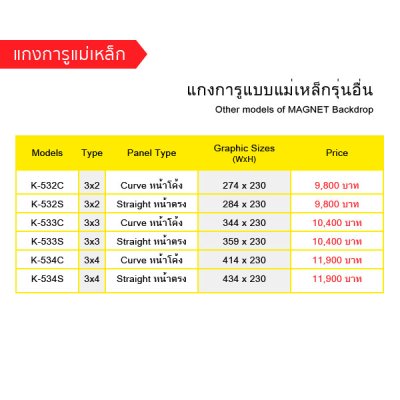แกงการูหน้าตรง K-533S