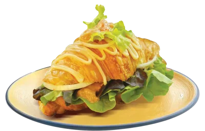 Tuna Croissant Sandwich