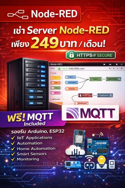 Node-RED Cloud + MQTT