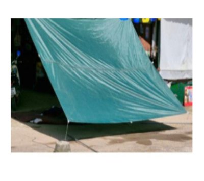 F 97 ผ้าใบชนิดบางแบบติดหู    7x14 | 7x13 | 7x12 | 6x14 | 6x12 | 6x10  ชนิดบางเคลือบเงากันน้ำได้ 100 %