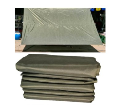 ตะกร้าที่ (D 3)ผ้าใบผ้าร่มขนาด 4X8,4X7,4X6,4X5,4X4 (แบบติดหู) อเนกประสงค์ชนิดเบาบาง  ใช้คลุมสิ่งของทั่วไปคลุมกลองข้าวกลองฟางผ้าตลาดนัด