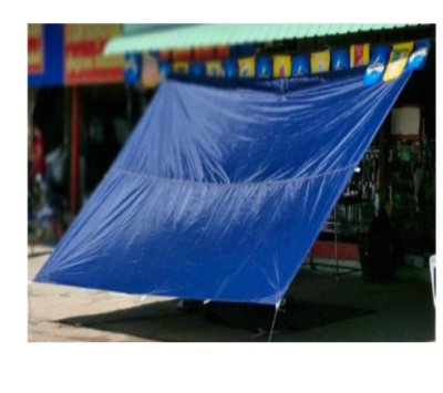 F 98 ผ้าใบชนิดบางแบบติดหู ขนาดสินค้า 5x12 | 5x10 | 6.5x9 | 6.5x8 | 6.5x7 | 6.5x6  ชนิดบางเคลือบเงากันน้ำได้ 100 %