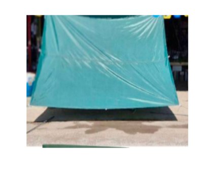 F 107 ผ้าใบชนิดบางแบบติดหู ขนาดสินค้า 5x8.5 | 5x7.5 | 5x6.5 | 5x5.5 ชนิดบางเคลือบเงากันน้ำได้ 100 %  ใช้คลุมสินค้า ทนแดดทนฝนทนแรงลม