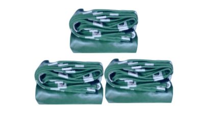 ผ้าใบเคลือบเงา(สีเขียว) (B-4) บังแดดบังลมหน้าบ้านหลังบ้านคลุมกองข้าว
