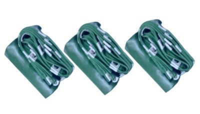 ผ้าใบเคลือบเงา(สีเขียว) (B-2)  คลุมรถบรรทุกขนส่งสินค้า
