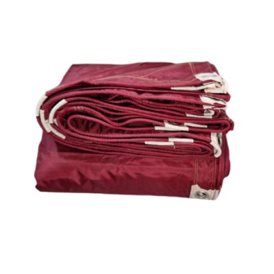 F87 ผ้าใบชนิดเบาบาง  5.5X9 | 5.5X8 | 5.5X7 | 5.5X6 | 5X5 ใช้คลุมกลองข้าวกลองฟ้ากางเต็นท์จักกิจกรรม