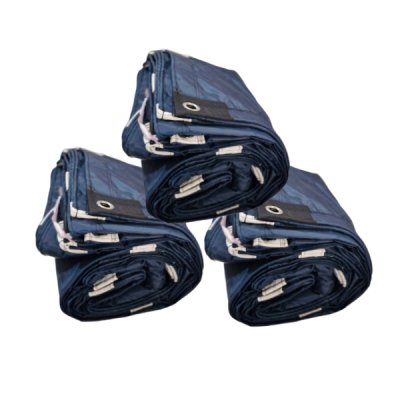 F87 ผ้าใบชนิดเบาบาง  5.5X9 | 5.5X8 | 5.5X7 | 5.5X6 | 5X5 ใช้คลุมกลองข้าวกลองฟ้ากางเต็นท์จักกิจกรรม