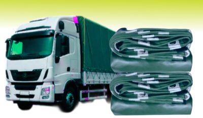 ผ้าใบ ( BB 13 )(2X8  | 2X6 | 2X5  2X4 2X3 เคลือบเงากันน้ำเคลือบ  ด้านเนื้อเหนี่ยวตอกตาไก่ 50 เซ