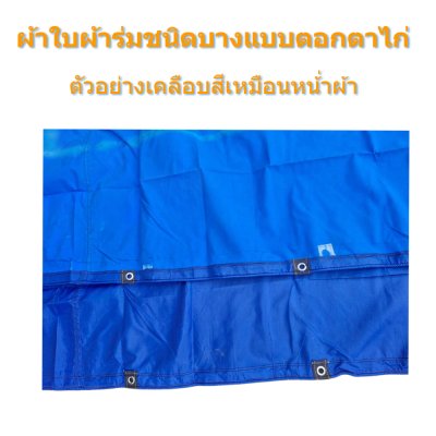 ผ้าใบ TK สุโขทัย (รหัส-C-6 ))ผ้าร่มขนาด (6X9 | 6X8 | 6X7