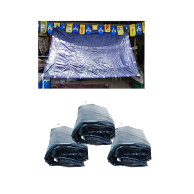 ผ้าใบเคลือบเงา 2 ชั้น B-8 )  (4X8 | 4X7 | 4X6 | 4X5 | 4X4   ใช้คลุมสิ่งของสินค้าที่อยู่นอกอาคารทั่วไป