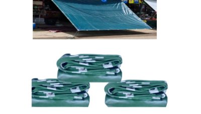 ผ้าใบผ้าร่มเคลือบเงากันน้ำ F73 ขนาดสินค้า7X14| 7X13 | 7X12 | 6X14 | 6X12 | 6X10 ใช้คลุมรถบรรทุกขนส่งสินค้า 10 ล้อ รถ พ่วง