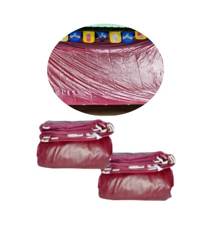 F84 ผ้าใบผ้าร่มเคลือบเงากันน้ำ (1.5X6 | 1.5X5 | 1.5X4 | 1.7X6 |1.7X5 |1.7X4  ใช้คลุมรถบรรทุกขนส่งสินค้า