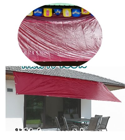 ผ้าใบผ้าร่มเคลือบเงากันน้ำ F75 ( 6X9 | 6X8 | 6X7 | 5X8 | 5X7 | 5X6  ใช้คลุมรถบรรทุกขนส่งสินค้า 6 ล้อ 10 ล้อ