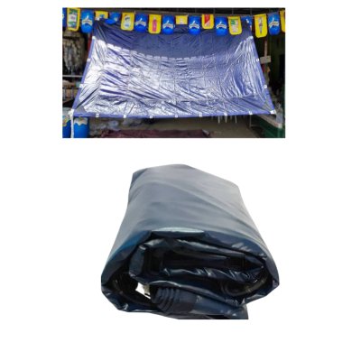 ผ้าใบผ้าร่มเคลือบเงากันน้ำ F76 ( 5.5X9 | 5.5X8 | 5.5X7 | 5.5X6 | 5X5 |ใช้คลุมรถบรรทุกขนส่งสินค้า 6 ล้อ 10 ล้อ