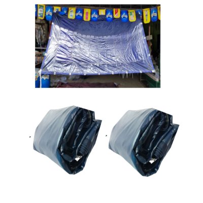 1-ผ้าใบผ้าเต็นท์ผ้าร่มเคลือบเงากันน้ำได้ 100 % (ลด 10 %) มีขนาด   3X6  3X5 3X4 3X3 2.5X6 2.5X5 2.5X4