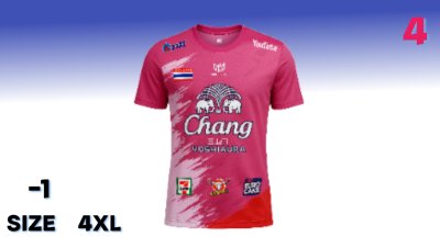 AA-1)เสื้อยืดคอกลมพิมพ์ลายผ้าไมโครบางเบาบางอากาศได้ดี