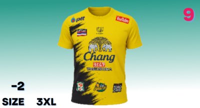 AA-2)เสื้อยืดคอกลมพิมพ์ลายผ้าไมโครบางเบาบางอากาศได้ดี