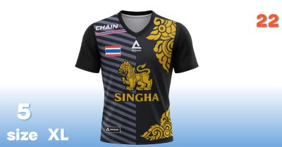 AA-4)เสื้อยืดคอกลมผ้าไมโคร-ระบายอากาศดีแห้งไว