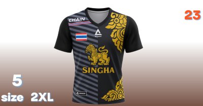 AA-4)เสื้อยืดคอกลมผ้าไมโคร-ระบายอากาศดีแห้งไว