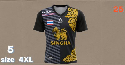 AA-4)เสื้อยืดคอกลมผ้าไมโคร-ระบายอากาศดีแห้งไว
