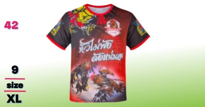 BB-10)  เสื้อยืดพิมพ์ลายผ้าไมโคร ยืดหยุ่นรองรับทุกการเคลื่อนไหว เหมาะใส่ออกกำลังกาย