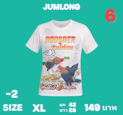 ผ้าเสื้อยืดคอกลมคอวีผ้าไมโคร พรีเมี่ยม Top  -2)   ,M,LXL,2XL