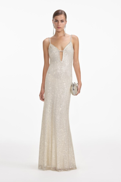 Self-Portrait Cream Square