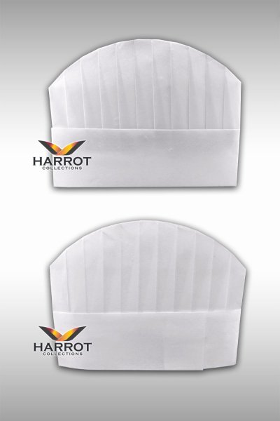 หมวกเชฟกระดาษ 9 นิ้ว