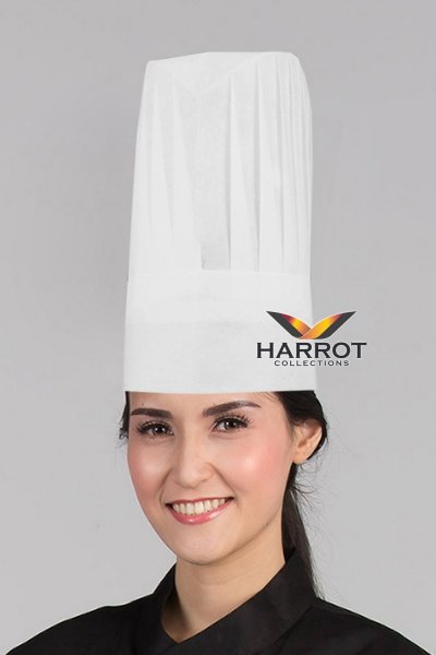 หมวกเชฟกระดาษ 11 นิ้ว