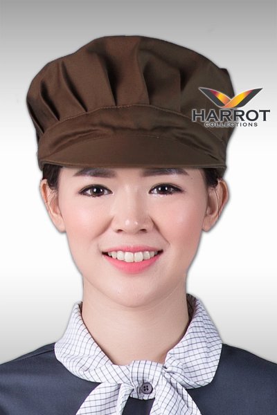 หมวกพนักงานเสิร์ฟ แก๊ป มีจีบ