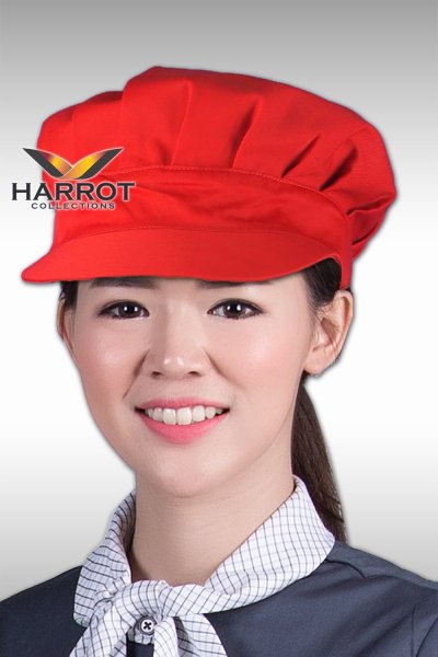 หมวกพนักงานเสิร์ฟ แก๊ป มีจีบ