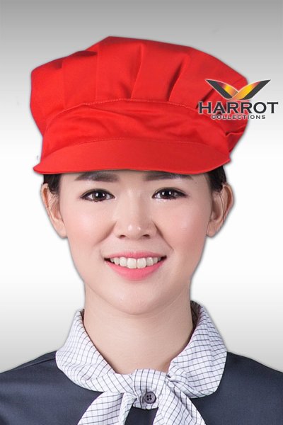 หมวกพนักงานเสิร์ฟ แก๊ป มีจีบ