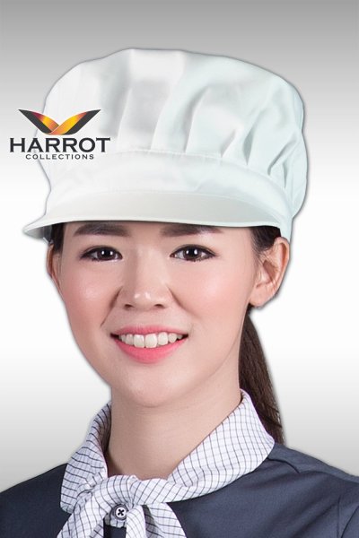 หมวกพนักงานเสิร์ฟ แก๊ป มีจีบ