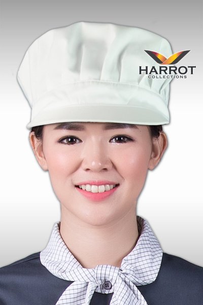 หมวกพนักงานเสิร์ฟ แก๊ป มีจีบ