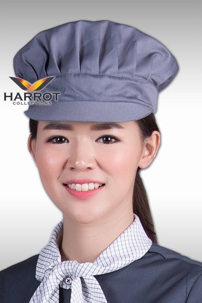 หมวกพนักงานเสิร์ฟ แก๊ป มีจีบ