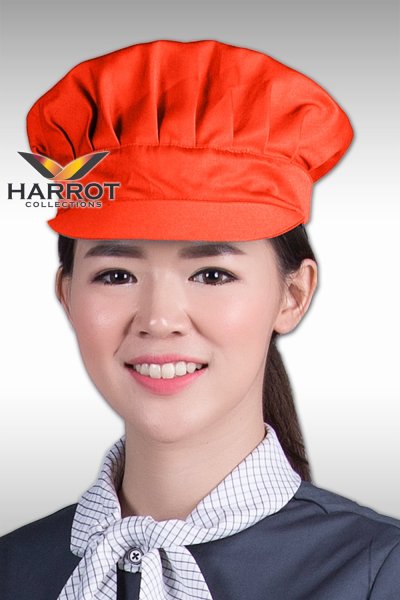 หมวกพนักงานเสิร์ฟ แก๊ป มีจีบ