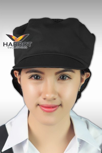หมวกพนักงานเสิร์ฟ แก๊ป ตาข่ายเก็บผม