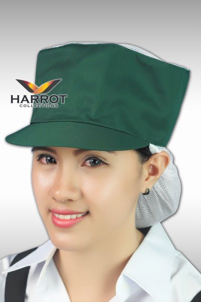 หมวกพนักงานเสิร์ฟ แก๊ป ตาข่ายเก็บผม