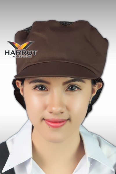 หมวกพนักงานเสิร์ฟ แก๊ป ตาข่ายเก็บผม