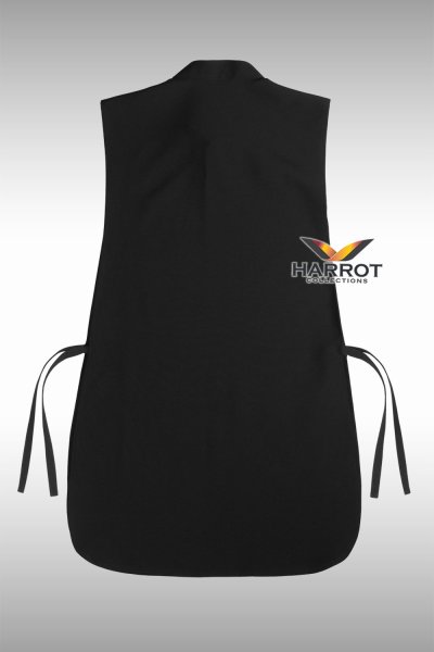 ผ้ากันเปื้อน เอี๊ยม รุ่น โจลิน สีดำกุ๊นดำ