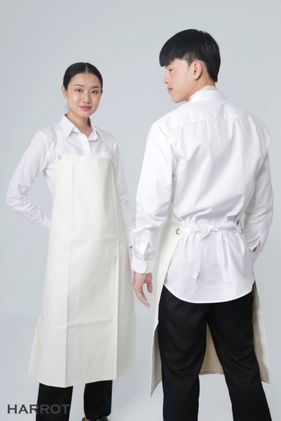 ผ้ากันเปื้อน เต็มตัว หนังเทียม