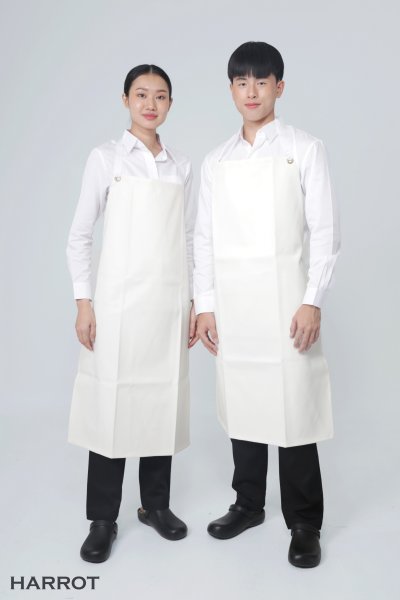 ผ้ากันเปื้อน เต็มตัว หนังเทียม