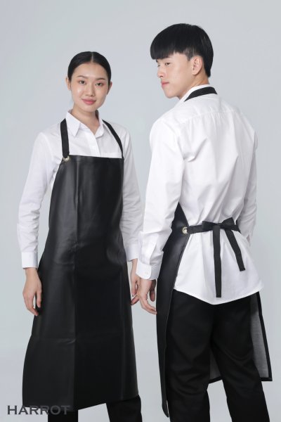 ผ้ากันเปื้อน เต็มตัว หนังเทียม