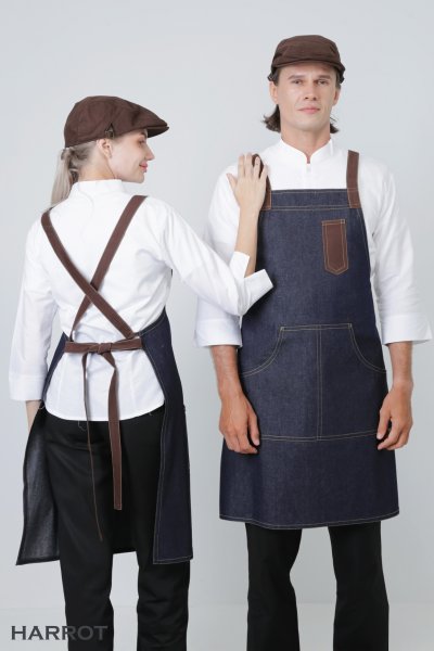 ผ้ากันเปื้อน เต็มตัว ยีนส์